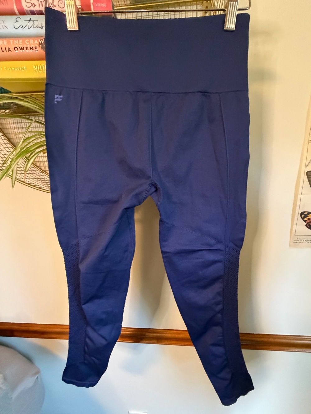 Fabletics Navy High-Rise Performance Leggings